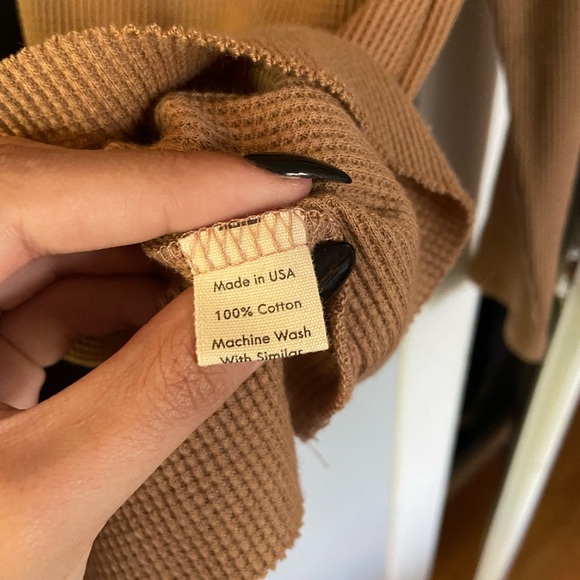 Donni Two Tone Top/Cardigan - Picture 2 of 6